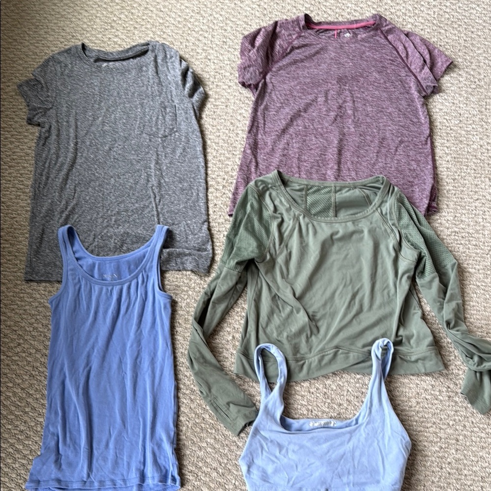 Assorted Tees Workout shirts  Forever 21 Champion Universal Thread Tees S